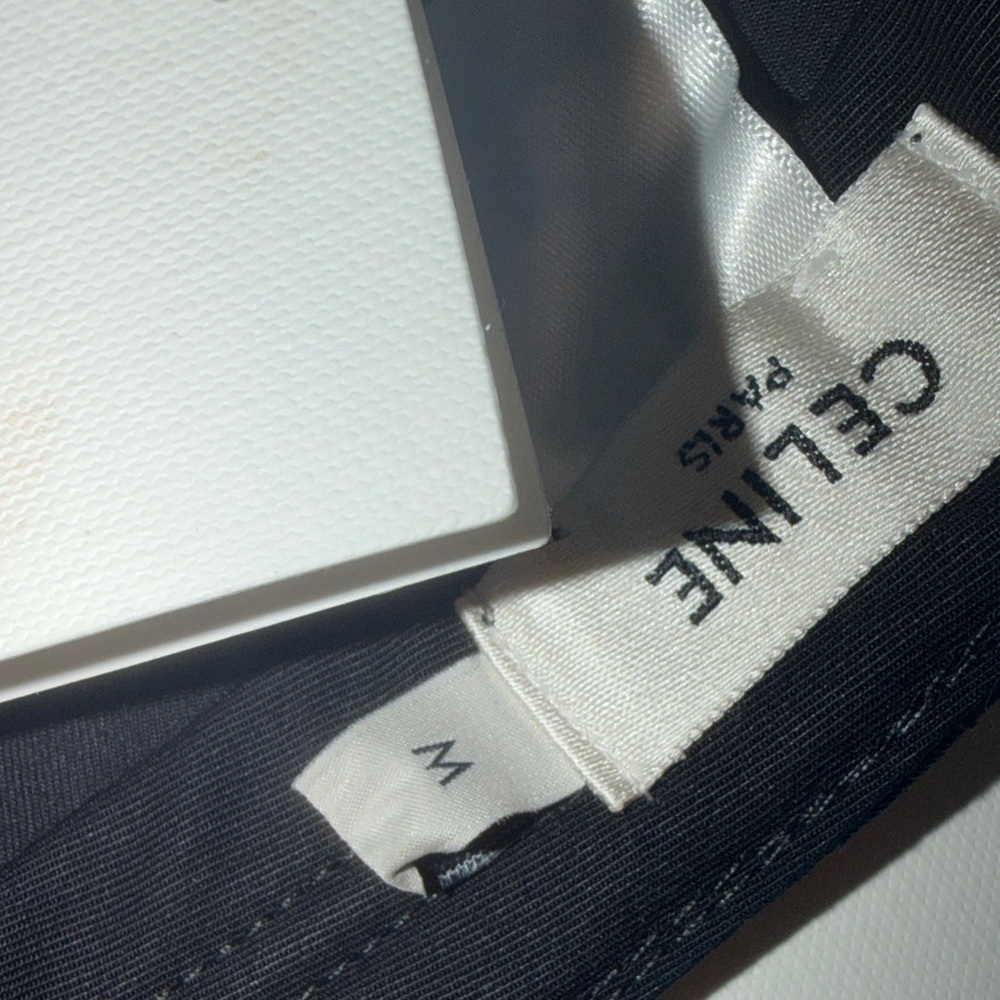 Celine Black Cap with Logo - Picture 4 of 6